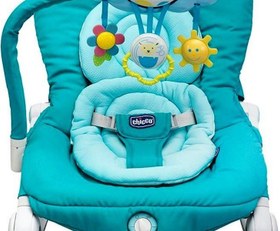 تصویر نی نی لای لای chicco مدلBALLOON BOUNCER LIGHT BLUE کد CH79349-48 