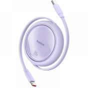 تصویر کابل شارژ Type-C باسئوس مدل Free2Draw طول ۱ متر قدرت ۱۰۰ وات 