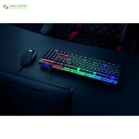 تصویر کیبورد و ماوس گیمینگ تراست مدل GXT 838 Azor Trust GXT 838 Azor Keyboard and Mouse