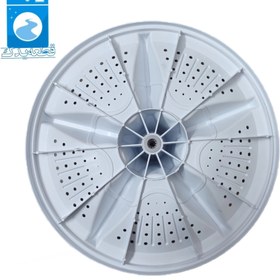 تصویر پروانه ماشین لباسشویی دوقلو صنام (۳۷سانتی متر_۱۰شیار) Twin washing machine impeller Sanam (37CM)