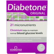 تصویر قرص Diabetone بسته 30 عددی ویتابیوتیکس ا Vitabiotics Diabetone 30 Tabs Vitabiotics Diabetone 30 Tabs