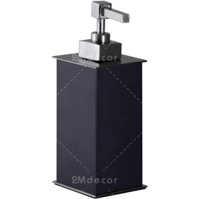 تصویر جا مایع مشکی کروم 