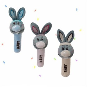 تصویر جغجغه پولیشی طرح خرگوش شیکری 