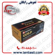 تصویر لنت ترمز جلو کی ام سی جک KMC T9 برند گلد (Gold) اصلی فیبر کربن سفارش اروپا گرید A 