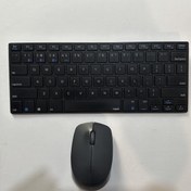تصویر کیبورد و ماوس راپو Rapoo مدل 9000G استوک 