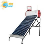 تصویر آبگرمکن خورشیدی 100 لیتر فلوتردار برند ایلسان ilsan Solar Water Heater 100L