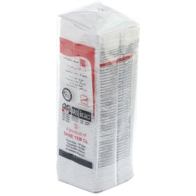 تصویر گاز طبی نخ دار غیراستریل 16 لایه 500 گرمی صانع طب 