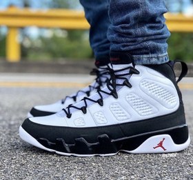 Jordan 9 outlet white black