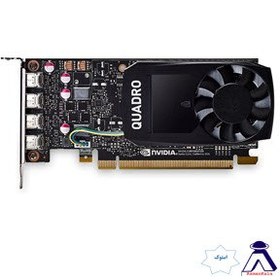 تصویر کارت گرافیک پی ان وای مدل QUADRO P1000 4GB GDDR5 استوک PNY NVIDIA Quadro P1000 4GB GDDR5 GRAPHIC CARD