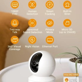 تصویر دوربین اتاق کودک Imou 1080P 