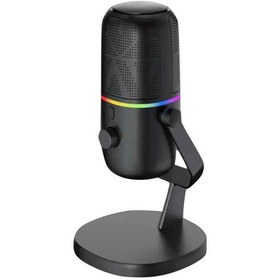 تصویر میکروفون گیمینگ رومیزی هایلو مدل GX1 HAYLOU GX1 Condenser Streaming Microphone