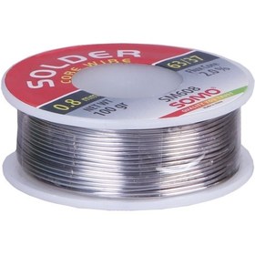 تصویر سیم لحیم سومو 0.8 میلیمتر 100 گرم مدل SOMO SM608 ا solder wire solder wire