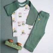 تصویر شلوار ساده طرح لاکی برند نیلی 