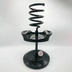 تصویر پایه سشوار رومیزی استند دار مشکی 