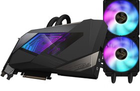 تصویر کارت گرافیک گیگابایت مدل Gigabyte 3080 Aorus Xtreme Waterforce 10 Gb (استوک) 