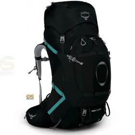 تصویر کوله پشتی 60 لیتری S/XS اسپری مدل ARIEL PLUS Osprey Model ARIEL PLUS 60 Litr Backpack