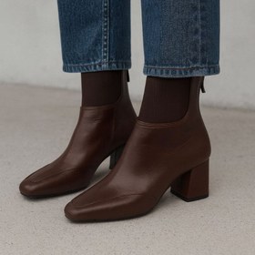 تصویر نیم بوت زنانه مشکی سایز ۳۷ 