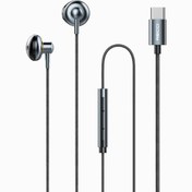 تصویر هندزفری سیمی تایپ‌ سی رسی Recci REP-L26 Type-C Stereo Sound Wired Earphone 