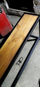 تصویر نیمکت چوبی E3 