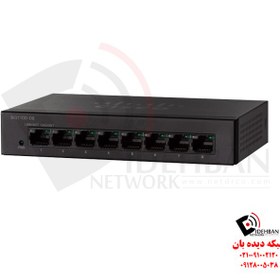 تصویر سوئیچ شبکه 8 پورت گیگ سیسکو SG110D-08 