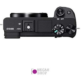 تصویر دوربین بدون آینه سونی Sony Alpha a6400 kit 18-135mm ا Sony a6400 Mirrorless Camera with 18-135mm Lens Sony a6400 Mirrorless Camera with 18-135mm Lens
