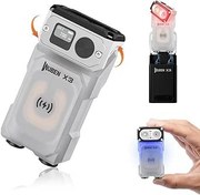 تصویر چراغ قوه EDC سبز ووبن مدل X3 Ow روشنایی 700 لومن با باکس مشکی WUBEN WUBEN Lightok X3 Owl EDC Flashlight