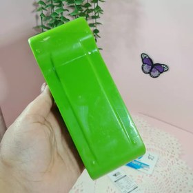 تصویر اسباب بازی کارتخوان پلاستیکی همراه کارت و فیش - آبی_پو 