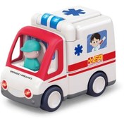 تصویر آمبولانس - (طرح جدید) هولا تویز Toy Ambulance E9997