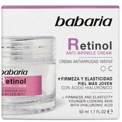 تصویر کرم رتینول باباریا Babaria Retinol Anti-Wrinkle Facial Cream