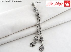 تصویر کرکوش نقره طرح اشک کد 115803 