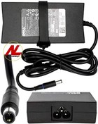 تصویر شارژر اورجینال لپ تاپ دل 130 وات نرمال dell 130w laptop charger normal pin