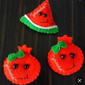 تصویر گیره مو یلدایی 