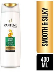 تصویر شامپو نرم کننده پنتن سری PRO-V مدل Smooth And Silky حجم 400 میلی لیتر Pantene PRO-V Smooth And Silky Shampoo 400ml