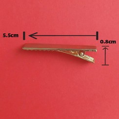 تصویر گیره انبری خام طلایی 5.5 سانت 