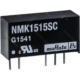 تصویر مبدل ولتاژ موراتا 67± میلی آمپر MURATA NMK1515SC DC/DC IN:15V OUT:±15V 