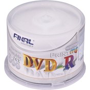 تصویر DVD خام فینال Final Printme بسته ۵۰ عددی 