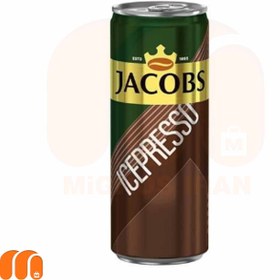 تصویر نوشیدنی انرژی زای آیس پرسو لاته جاکوبز Jacobs Icepresso حجم 250 میل 