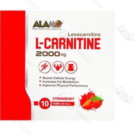 تصویر ویال لووکارنیتین 2000 آلامو - آناناس Levocarnitine 2000 Alamo