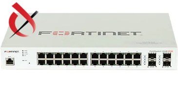 تصویر سوئیچ شبکه فورتی نت 24 پورت FortiSwitch FS-224E-POE 