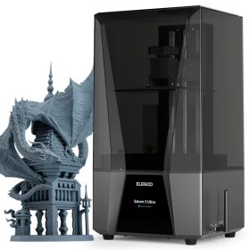 تصویر پرینتر سه بعدی رزینی الگو مدل Saturn 3 Ultra ظرفیت ۱۲K 