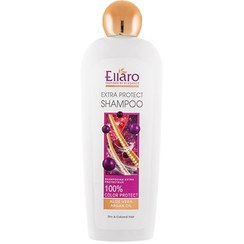 تصویر شامپو موهای خشک و رنگ شده اکسترا پروتکت الارو|Ellaro Extra Protect Shampoo 