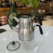 تصویر کتری قوری استیل ترک لوله دار راسل 1/3 لیتر مدل R-094 