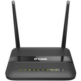 تصویر مودم روتر N300 بی‌ سیم ADSL2+ دی-لینک مدل DSL-124 