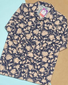 تصویر شومیز جلو دکمه رویا گل 