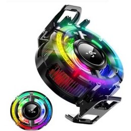 تصویر فن خنک کننده موبایل مووتک مدل CX15 با گیره پشتی ۲ در ۱ 