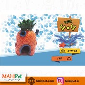 تصویر دکور آکواریوم باب اسفنجی سایز کوچک کد 606 