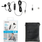 تصویر میکروفن یقه ای بویا کد BY-M1 