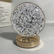 تصویر آباژور رومیزی کریستالی Table lamp