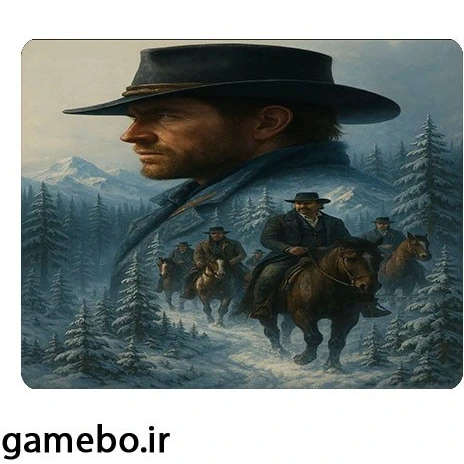 خرید و قیمت ماوس پد طرح رد دد(Red dead) کدMP1074 | ترب
