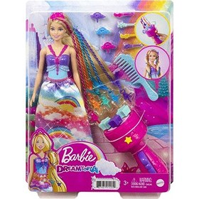 تصویر عروسک باربی مدل Dreamtopia Braided Hair Doll MATTEL - زمان ارسال 15 تا 20 روز کاری 